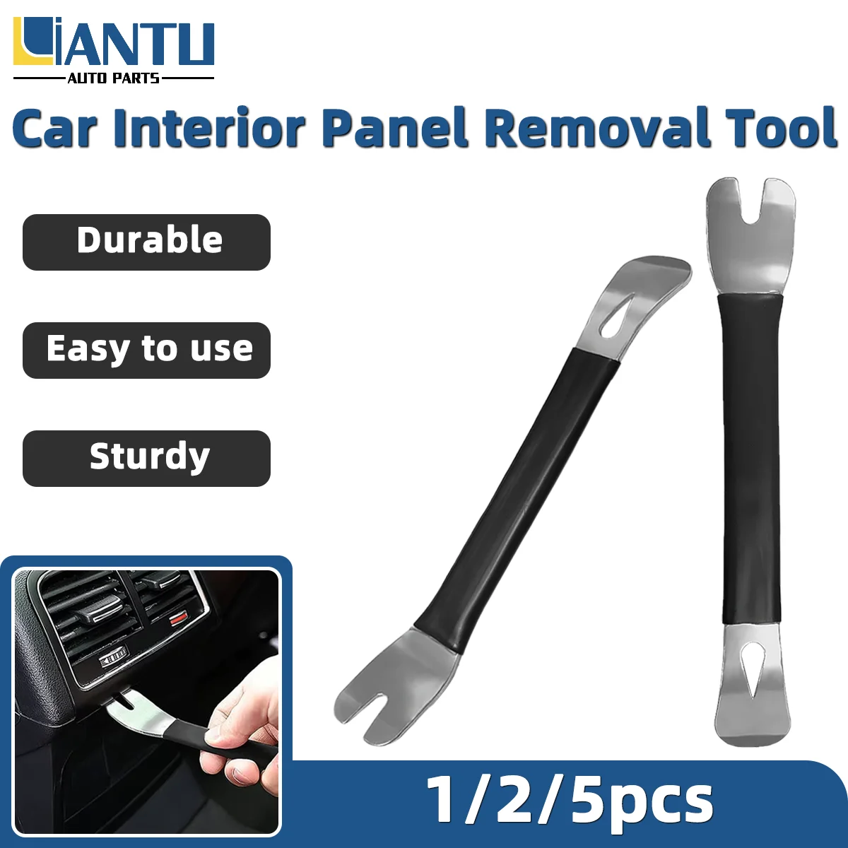 1PC Universal Car Interior Trim Removal Tool Heavy-Duty Anti-Break Plastic Pry Tool for Vehicle Panel Dashboard Maintenance Part
1PC Universal Car Interior Trim Removal Tool Heavy-Duty Anti-Break Plastic Pry Tool for Vehicle Panel Dashboard Maintenance Part