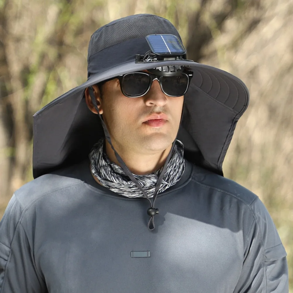 Fashion Solar Fan Hat Wide Brim USB Charging Fishing Hat UPF50+ Quick Dry Bucket Hat Summer
Fashion Solar Fan Hat Wide Brim USB Charging Fishing Hat UPF50+ Quick Dry Bucket Hat Summer