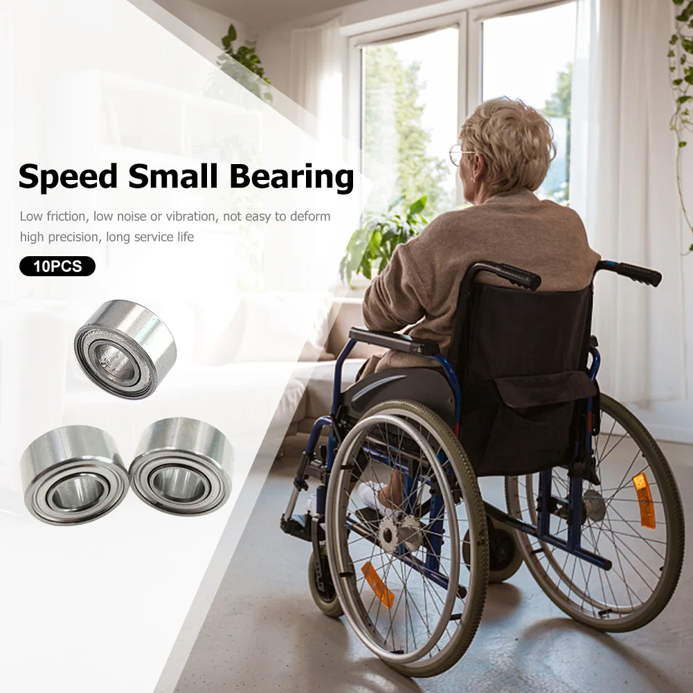 10pcs High Speed Bearing Miniature 685ZZ Bike Headset Bearing Quiet Carbon Steel Strong Load Capability Bike Accessories
10pcs High Speed Bearing Miniature 685ZZ Bike Headset Bearing Quiet Carbon Steel Strong Load Capability Bike Accessories