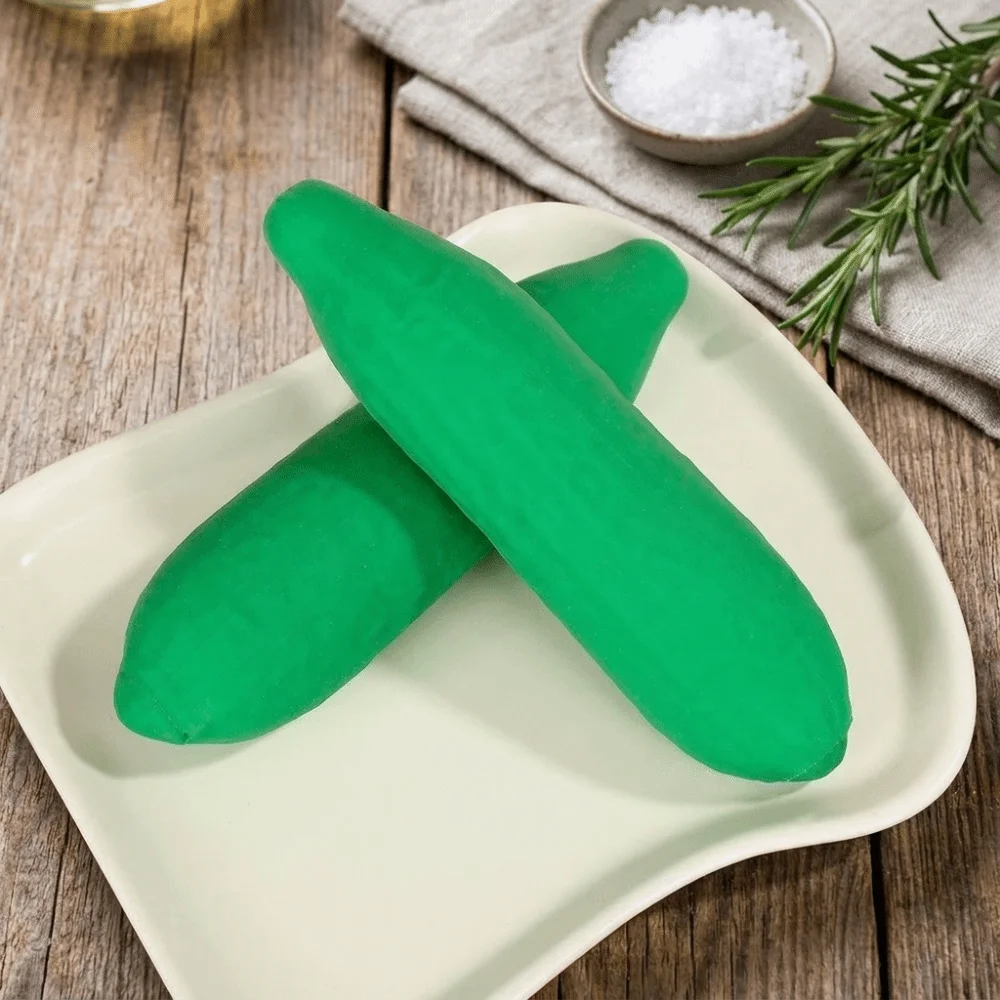 28CM Slow Rebound Cucumber Super Soft Simulation Cucumber Squeeze Model Elastic Relaxation Fake Green Cucumber Photo Prop
28CM Slow Rebound Cucumber Super Soft Simulation Cucumber Squeeze Model Elastic Relaxation Fake Green Cucumber Photo Prop