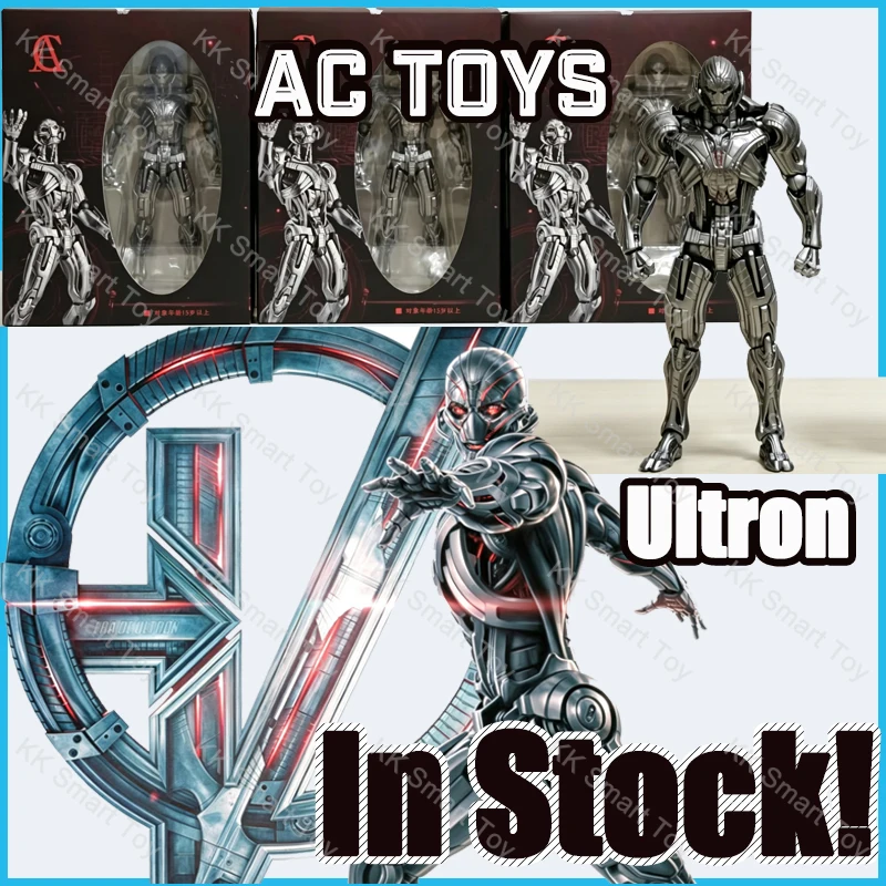 In Stock AC Factory Ultron 16cm AC Toys Ultron Action Figures Kaiyodo Amazing Yamaguchi Avengers Ko Model Collection Gift Toys
In Stock AC Factory Ultron 16cm AC Toys Ultron Action Figures Kaiyodo Amazing Yamaguchi Avengers Ko Model Collection Gift Toys