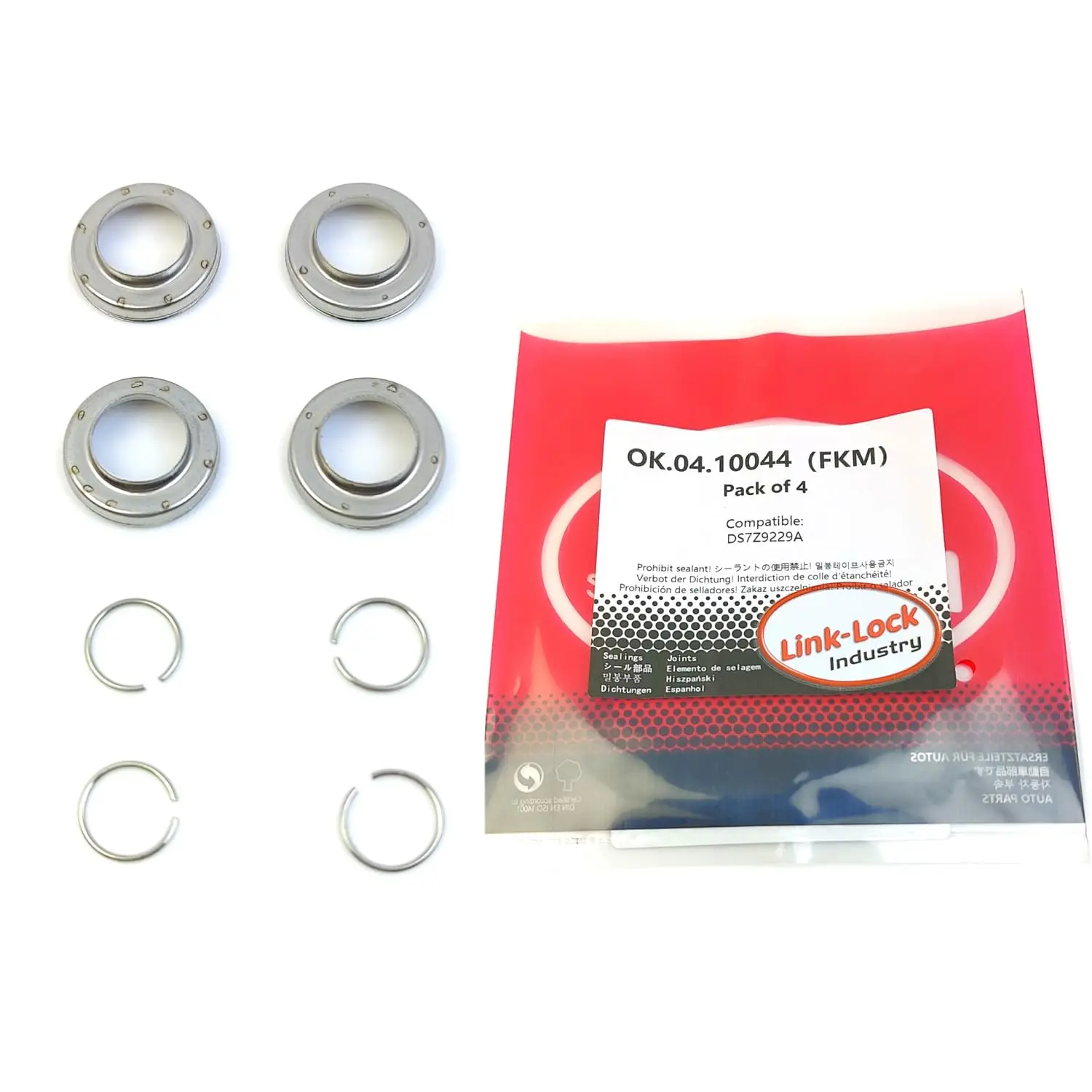 LINK-LOCK 4Set OK.04.10044 fuel injector repair kit DS7Z9229A with FKM Viton O-RING For FORD 1.5T EcoBooST CAF4
LINK-LOCK 4Set OK.04.10044 fuel injector repair kit DS7Z9229A with FKM Viton O-RING For FORD 1.5T EcoBooST CAF4
