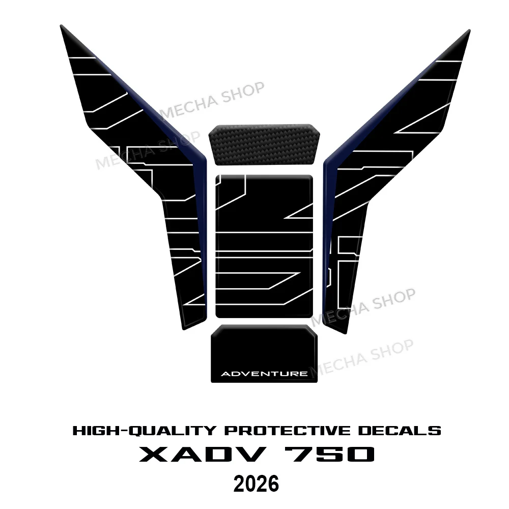 3D Motorcycle for X-ADV 750 Tank Medium Sticker Protection Kit Compatible with 2026
3D Motorcycle for X-ADV 750 Tank Medium Sticker Protection Kit Compatible with 2026