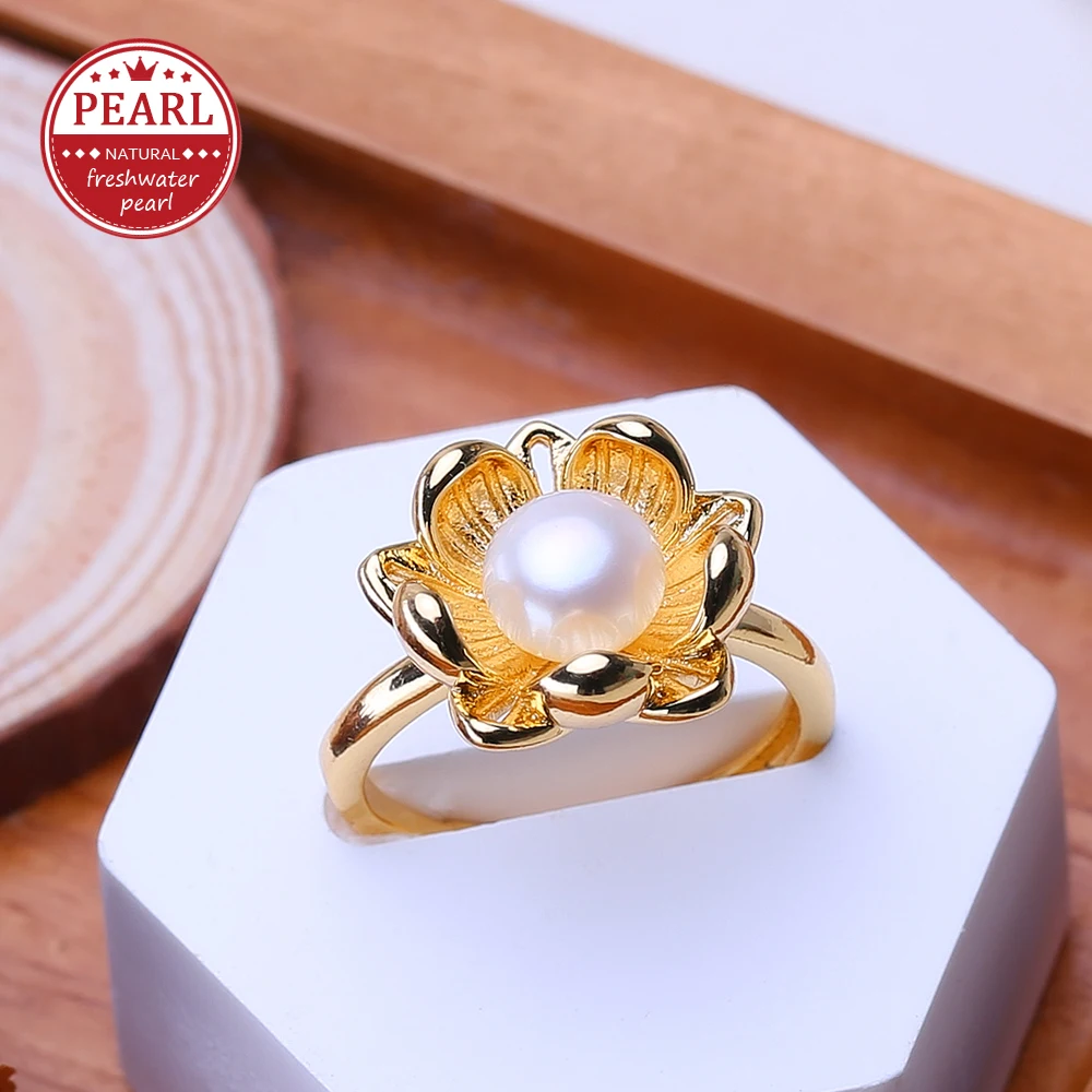 FENASY New Natural Freshwater Pearl Rings For Women Gold Color Jewelry Party Ring Anniversary Birthday Gifts
FENASY New Natural Freshwater Pearl Rings For Women Gold Color Jewelry Party Ring Anniversary Birthday Gifts
