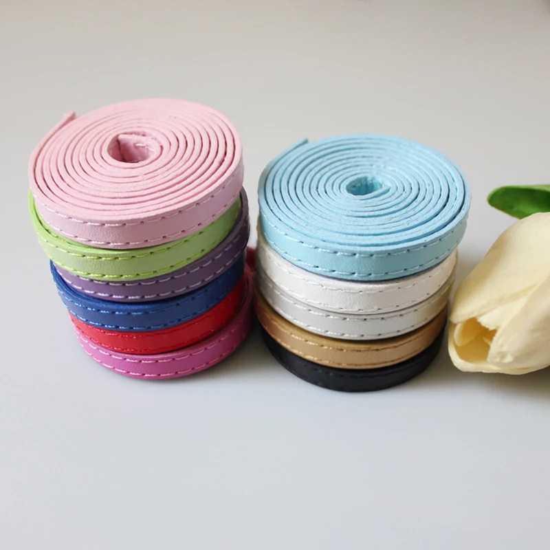 Belt 1meter Length 8mm Width 100p Copy Leather DIY Accessory 8mm Slide Charms Letters Jewelry Keychain Bracelet Women CollarGift
Belt 1meter Length 8mm Width 100p Copy Leather DIY Accessory 8mm Slide Charms Letters Jewelry Keychain Bracelet Women CollarGift
