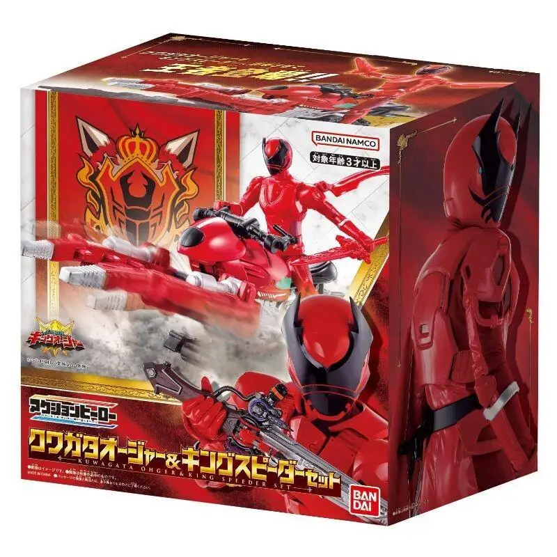 Bandai King Ohger Red Stag Beetle Action Figure High Quality PVC For Toy Collectors Perfect For Display Official Licensed
Bandai King Ohger Red Stag Beetle Action Figure High Quality PVC For Toy Collectors Perfect For Display Official Licensed