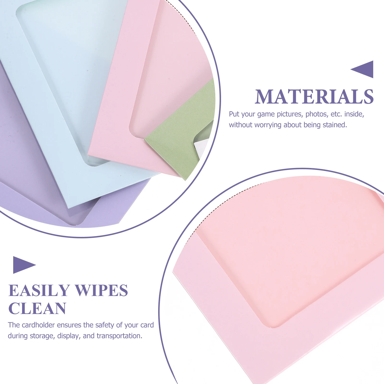 50 Pcs Colored Paper Bags Standard Card Sleeves Photo for Cards Soft Covers Holder Holders Trading
50 Pcs Colored Paper Bags Standard Card Sleeves Photo for Cards Soft Covers Holder Holders Trading