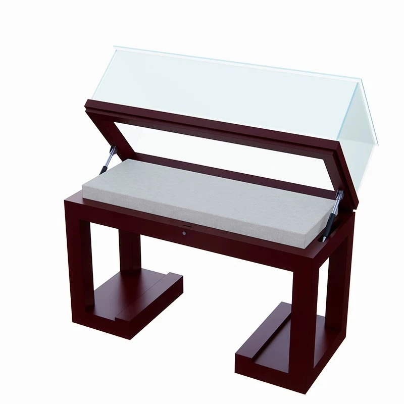 Hydraulic museum glass display cabinet, cultural relics antique calligraphy and painting artwork exhibition cabinet, enterprise
Hydraulic museum glass display cabinet, cultural relics antique calligraphy and painting artwork exhibition cabinet, enterprise