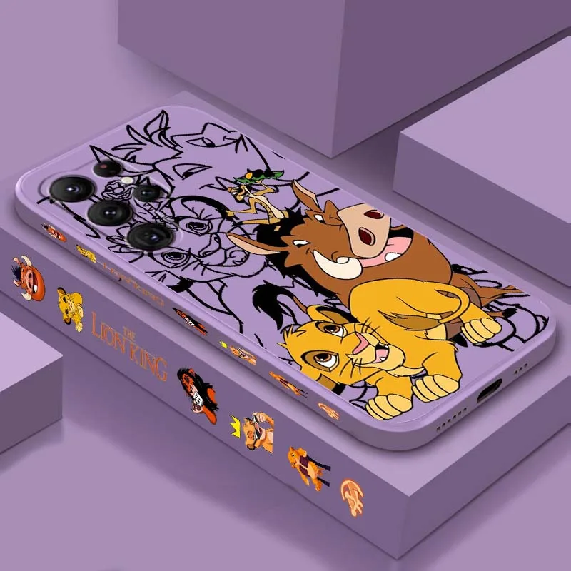 Disney Lion King Illustration Phone Case For Samsung Galaxy S25 S24 S23 S22 S21 S20 Ultra Plus FE 5G Liquid Left Rope Cover
Disney Lion King Illustration Phone Case For Samsung Galaxy S25 S24 S23 S22 S21 S20 Ultra Plus FE 5G Liquid Left Rope Cover