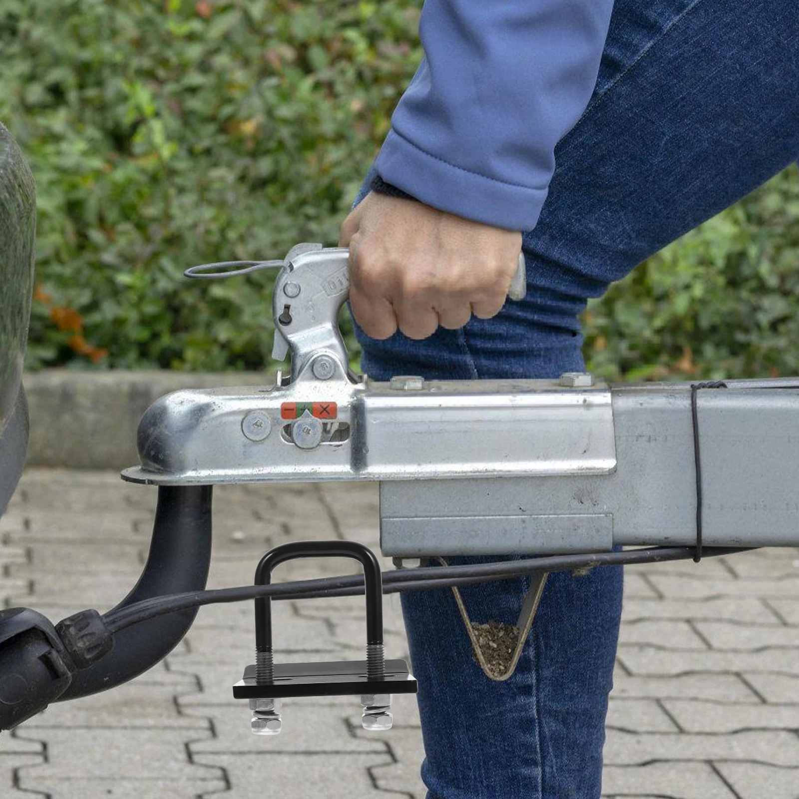 Trailer Hitch Attachment Shockproof Anti Rattle Coupler Alloy Steel Tightener Clamp Heavy Duty Trailer Fixing Tool Secure Cargo
Trailer Hitch Attachment Shockproof Anti Rattle Coupler Alloy Steel Tightener Clamp Heavy Duty Trailer Fixing Tool Secure Cargo