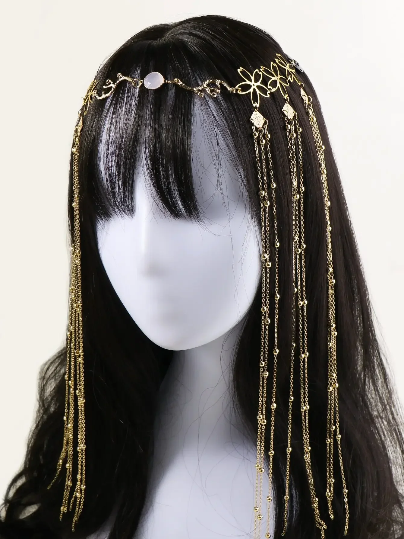Tassel Charm Flower Decor Hair Clip With Chain Party Bow Carnival Head Jewelry Head Pieces Jewelry, School Stuff, Jewellery For
Tassel Charm Flower Decor Hair Clip With Chain Party Bow Carnival Head Jewelry Head Pieces Jewelry, School Stuff, Jewellery For