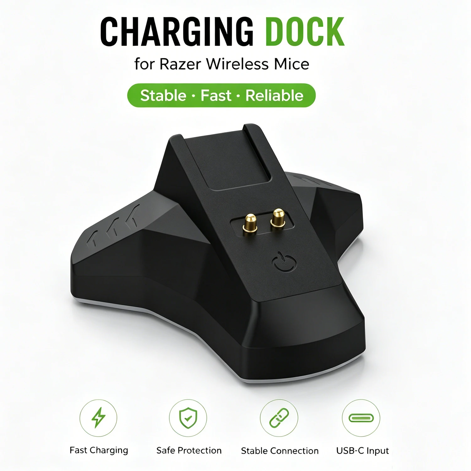 Wireless Mouse For Razer Naga Pro/Viper Ultimate/Basilisk Ultimate/Mice DeathAdder V2 Pro Charging Dock Mouse Dock Charger
Wireless Mouse For Razer Naga Pro/Viper Ultimate/Basilisk Ultimate/Mice DeathAdder V2 Pro Charging Dock Mouse Dock Charger