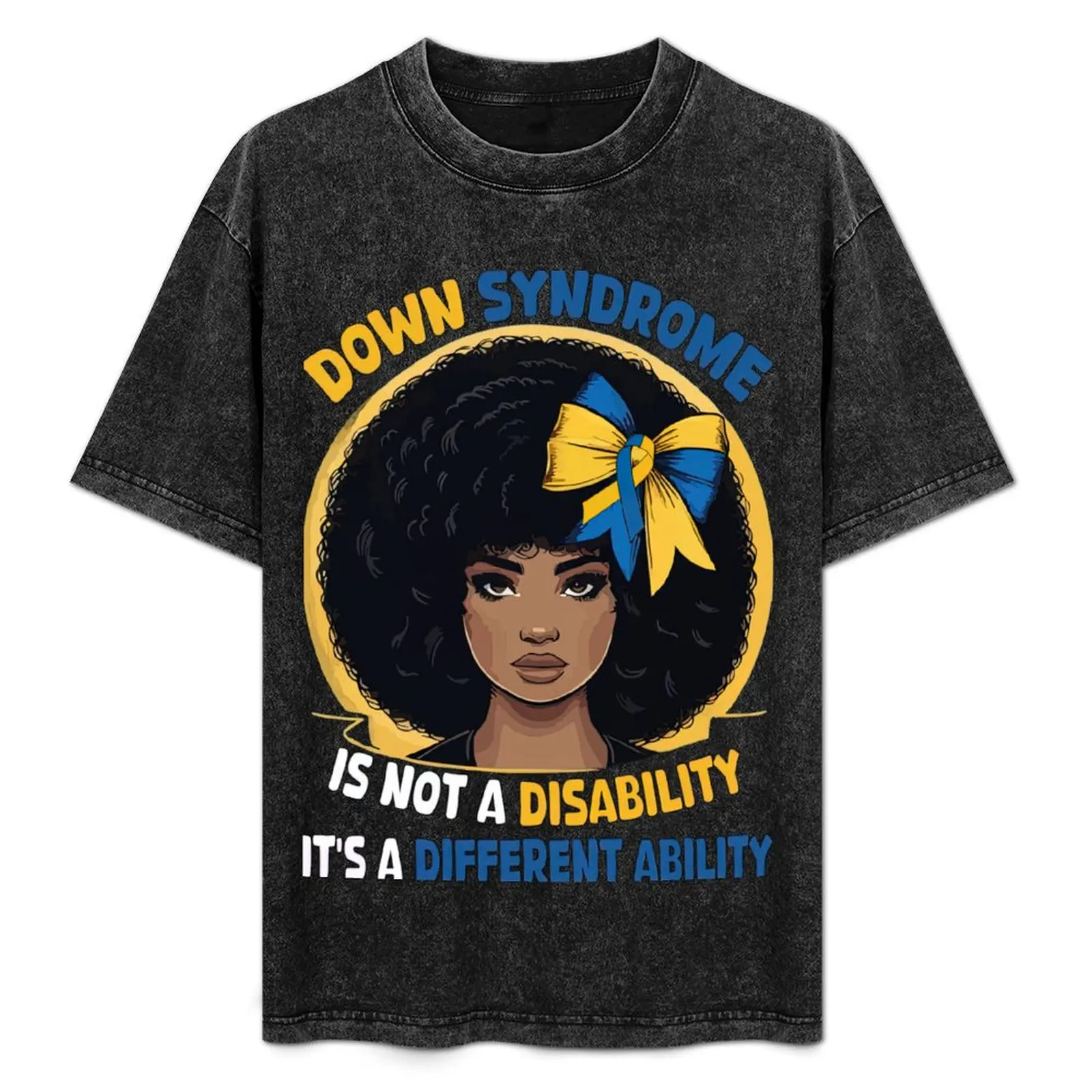 World Down Syndrome Awareness Trisomy 21 African American T-Shirt kawaii clothes big and tall t shirts for men
World Down Syndrome Awareness Trisomy 21 African American T-Shirt kawaii clothes big and tall t shirts for men