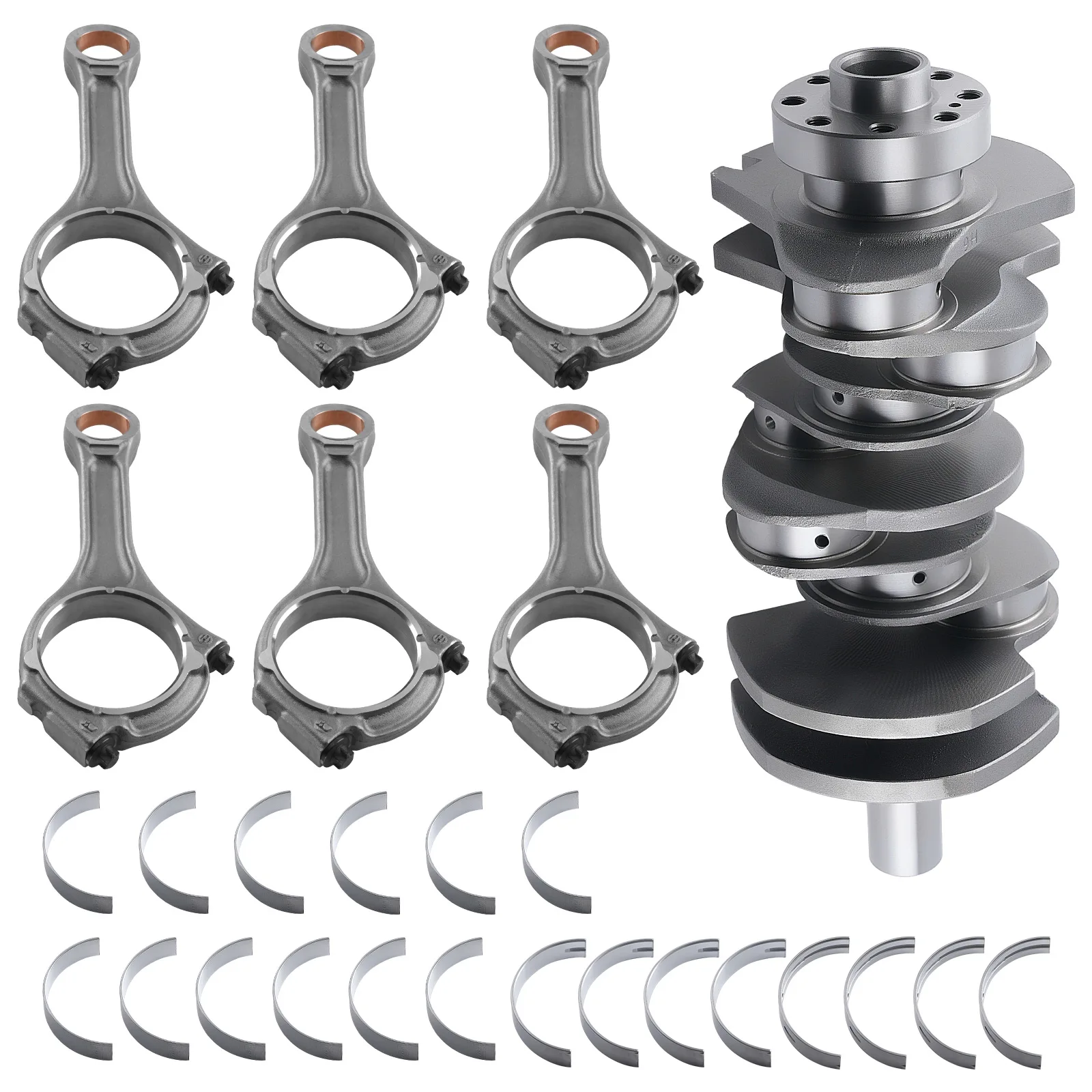 Engine Crankshaft Conrods w/ Bearings Set For Jeep Chrysler Ram 1500 3.0L Diesel
Engine Crankshaft Conrods w/ Bearings Set For Jeep Chrysler Ram 1500 3.0L Diesel