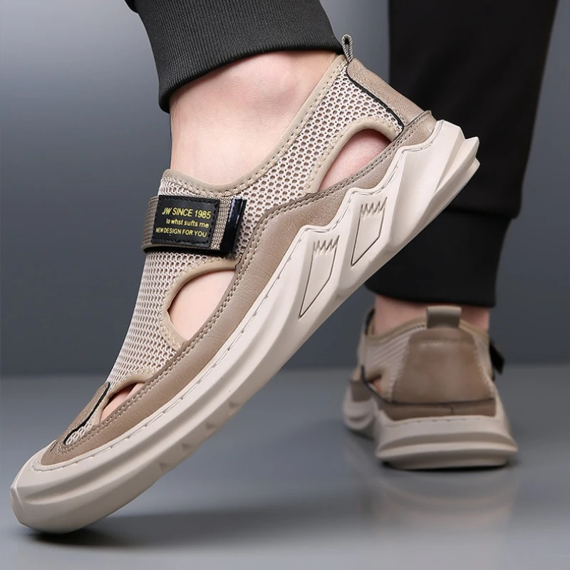 2025 Summer Men's Casual Shoes Breathable Comfortable Men Sneakers Non-slip Wear-resistant Slip-on Men Sandals Sandalias Hombre
2025 Summer Men's Casual Shoes Breathable Comfortable Men Sneakers Non-slip Wear-resistant Slip-on Men Sandals Sandalias Hombre