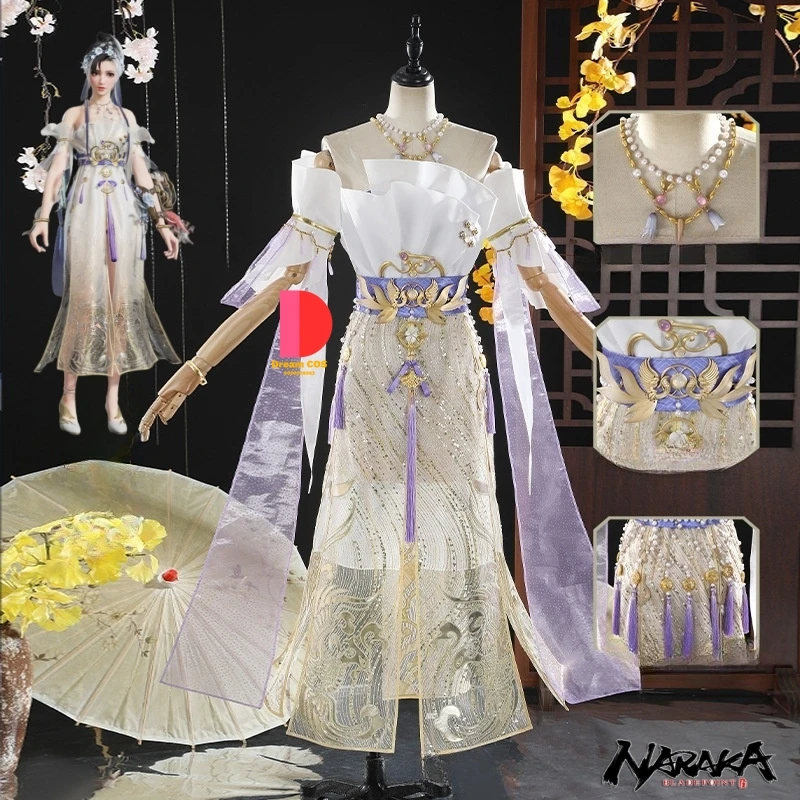 Game Naraka: Bladepoint Gu Qinghan Cosplay Costume Anime Role Play Fashion Pretty Dress for Women Love Live Halloween Party Suit
Game Naraka: Bladepoint Gu Qinghan Cosplay Costume Anime Role Play Fashion Pretty Dress for Women Love Live Halloween Party Suit
