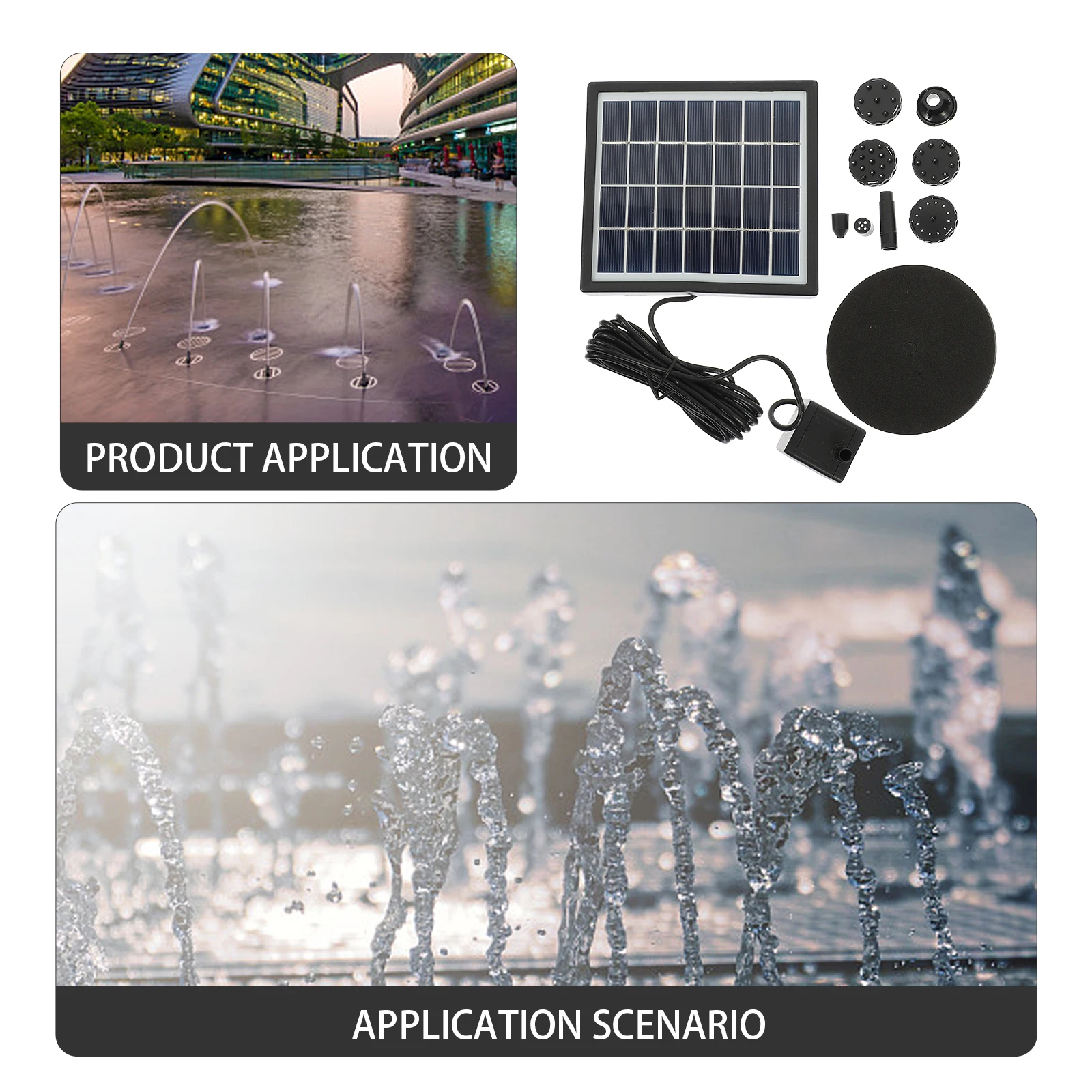 Garden Fountain Solar Powered Water Pond Mini Household Solar Fountain Pumps Outdoor Decorative Stainless Steel Plastic Material
Garden Fountain Solar Powered Water Pond Mini Household Solar Fountain Pumps Outdoor Decorative Stainless Steel Plastic Material