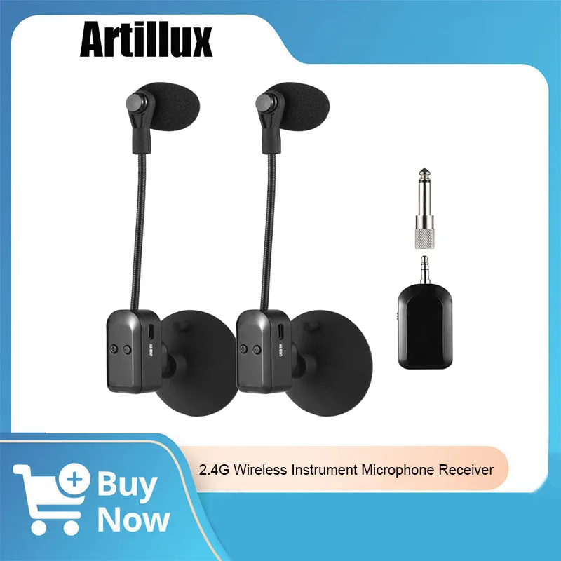От 1 до 2/1 до 1 2,4G беспроводной инструментальный микрофонный приемник со съемной присоской для гитары, скрипки, виолончели, динамиков, голоса
От 1 до 2/1 до 1 2,4G беспроводной инструментальный микрофонный приемник со съемной присоской для гитары, скрипки, виолончели, динамиков, голоса