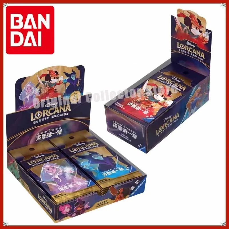 Authentic Simplified Chinese Disney Locana Card Lorcana Splash Ink Chapter 1 Replenish Bag Original Box Pre-group Card Holder
Authentic Simplified Chinese Disney Locana Card Lorcana Splash Ink Chapter 1 Replenish Bag Original Box Pre-group Card Holder