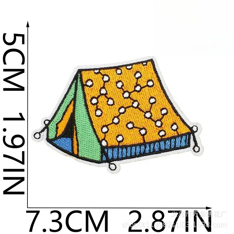 Outdoor Adventure Embroidery Cloth Sticker Travel Bag Decorative Patch Sticker Camping Equipment Flashlight Match Kettle Label
Outdoor Adventure Embroidery Cloth Sticker Travel Bag Decorative Patch Sticker Camping Equipment Flashlight Match Kettle Label