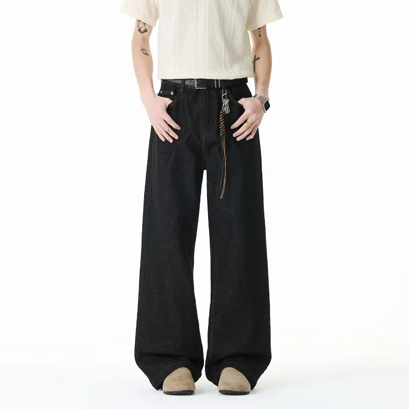 American Style Cleanfit Wide Leg Men's Jeans Trendy Loose Fitting Straight Denim Long Pants 2026 Spring New Trousers
American Style Cleanfit Wide Leg Men's Jeans Trendy Loose Fitting Straight Denim Long Pants 2026 Spring New Trousers