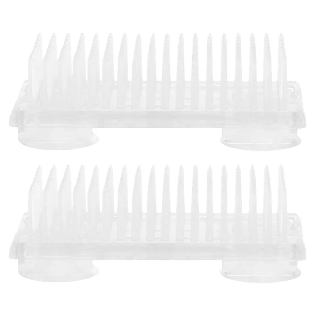 2Pcs Plastic Flower Frogs Clear Arrangement Holders Durable Material Suction Cup Design Easy Use Water Absorption Prolong Cycle
2Pcs Plastic Flower Frogs Clear Arrangement Holders Durable Material Suction Cup Design Easy Use Water Absorption Prolong Cycle