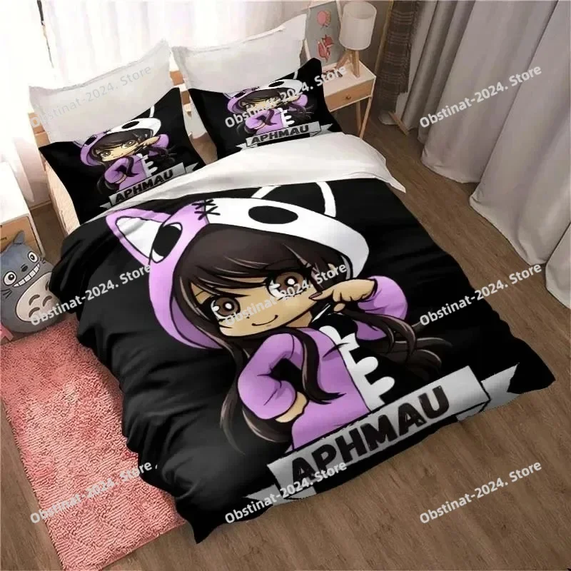 APHMAU Bedding Set Duvet Cover Set Single Double King Size Kawaii Cartoon Aphmau Adult boys Bedroom Duvet Cover and Pillow Case
APHMAU Bedding Set Duvet Cover Set Single Double King Size Kawaii Cartoon Aphmau Adult boys Bedroom Duvet Cover and Pillow Case