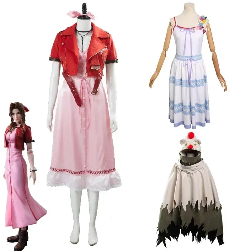 Final Cosplay Fantasy VII 7 Aerith Aeris Gainsborough Cosplay Costume Dress Yuffie Kisaragi Moogle Cape Outfit For Adult Wome72b
Final Cosplay Fantasy VII 7 Aerith Aeris Gainsborough Cosplay Costume Dress Yuffie Kisaragi Moogle Cape Outfit For Adult Wome72b