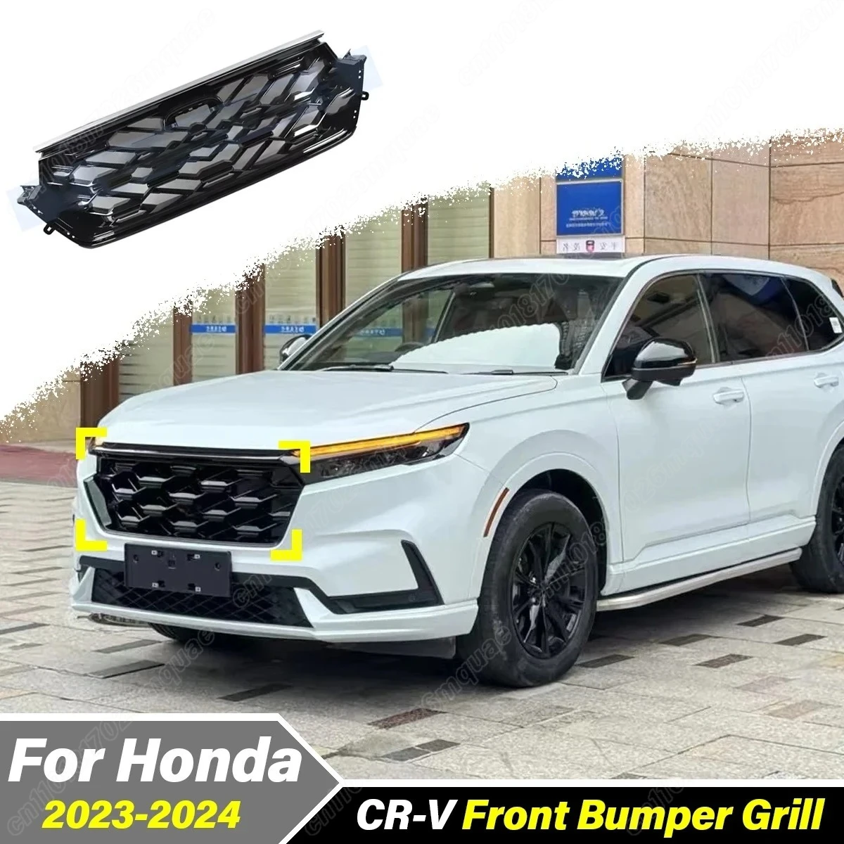 For Honda CR-V 2023 2024 Automobile Front Air Intake Grille Heat Dissipation Radiator Cover External Decorative Accessories Kit
For Honda CR-V 2023 2024 Automobile Front Air Intake Grille Heat Dissipation Radiator Cover External Decorative Accessories Kit