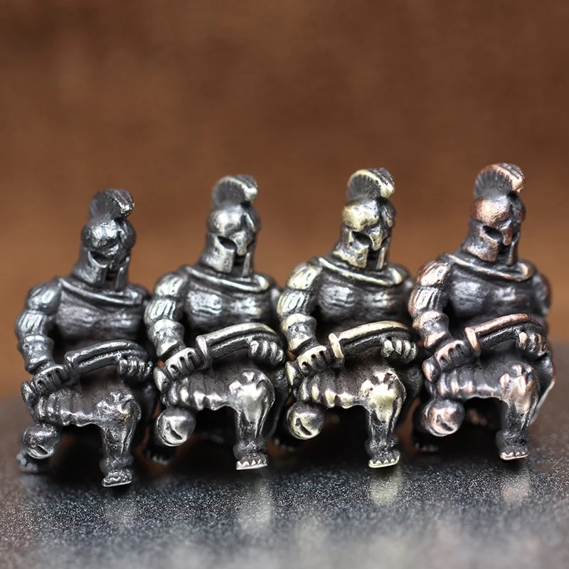 Spartan Masked Knight Warrior Brass Knife Beads Outdoors EDC Tool DIY Paracord Lanyard Pendants Woven Rope Bracelets Accessories
Spartan Masked Knight Warrior Brass Knife Beads Outdoors EDC Tool DIY Paracord Lanyard Pendants Woven Rope Bracelets Accessories