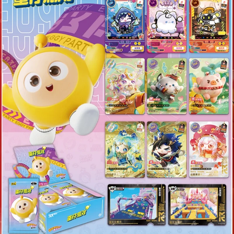 Kayou Genuine Egglet Party Cute Collection Card Модная упаковка The 4rd Edition Cr Card Set с подлинной коллекцией карточек в штучной упаковке
Kayou Genuine Egglet Party Cute Collection Card Модная упаковка The 4rd Edition Cr Card Set с подлинной коллекцией карточек в штучной упаковке