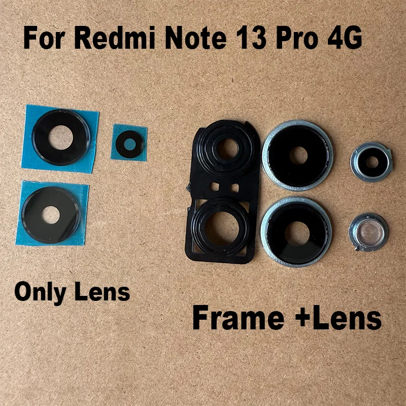 Новинка для Xiaomi Redmi Note 13 Pro 4G, стеклянная задняя камера, объектив задней камеры с рамкой, клейкая наклейка, замена клея
Новинка для Xiaomi Redmi Note 13 Pro 4G, стеклянная задняя камера, объектив задней камеры с рамкой, клейкая наклейка, замена клея