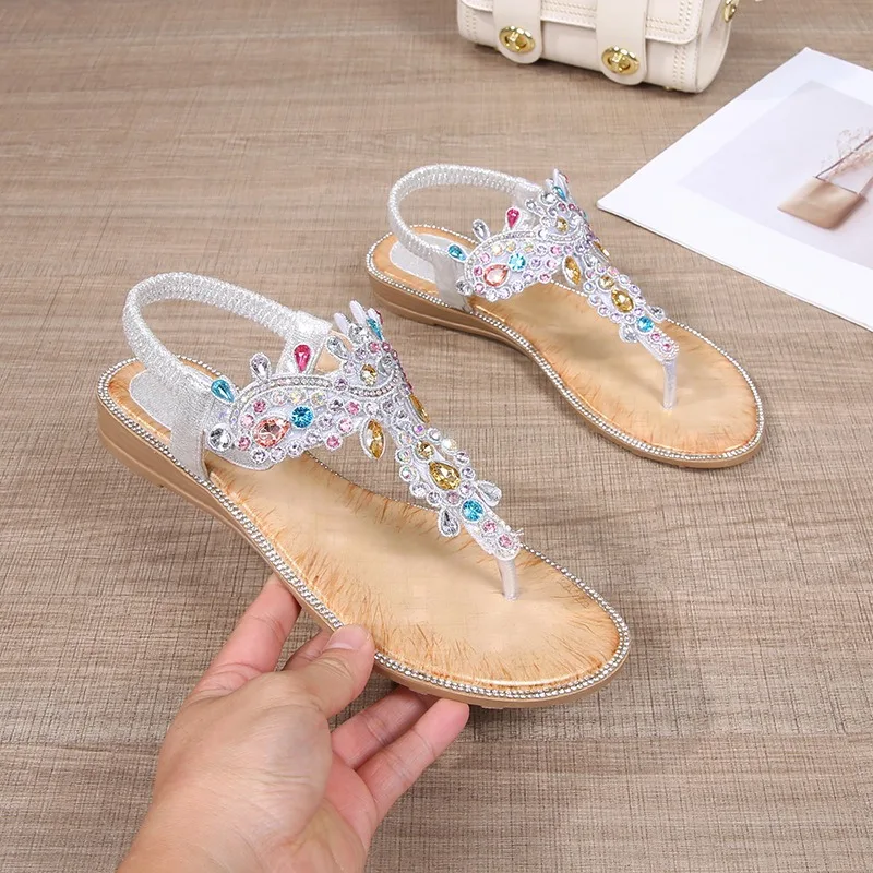 Fashion Women's Shoes Exquisite Rhinestone Platform Sandals for Woman Comfort Vacation Casual Shoes Designer Shoes Zapatos Mujer
Fashion Women's Shoes Exquisite Rhinestone Platform Sandals for Woman Comfort Vacation Casual Shoes Designer Shoes Zapatos Mujer