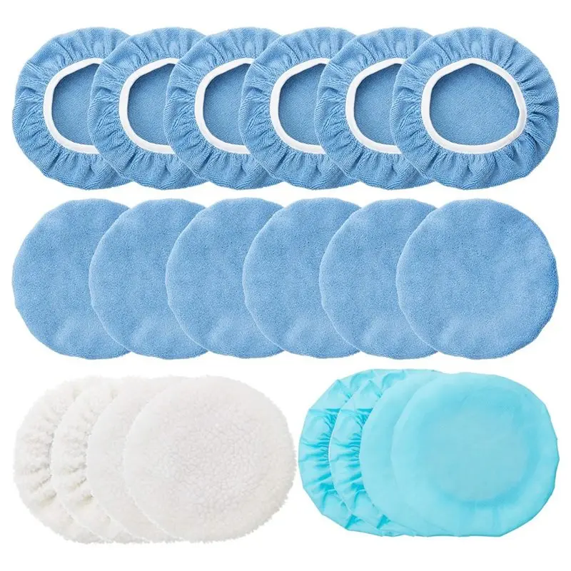 For 5-6 Inch Orbital Buffers Compatible Car Polisher Pad Bonnet Set, Fluorescent Green
For 5-6 Inch Orbital Buffers Compatible Car Polisher Pad Bonnet Set, Fluorescent Green