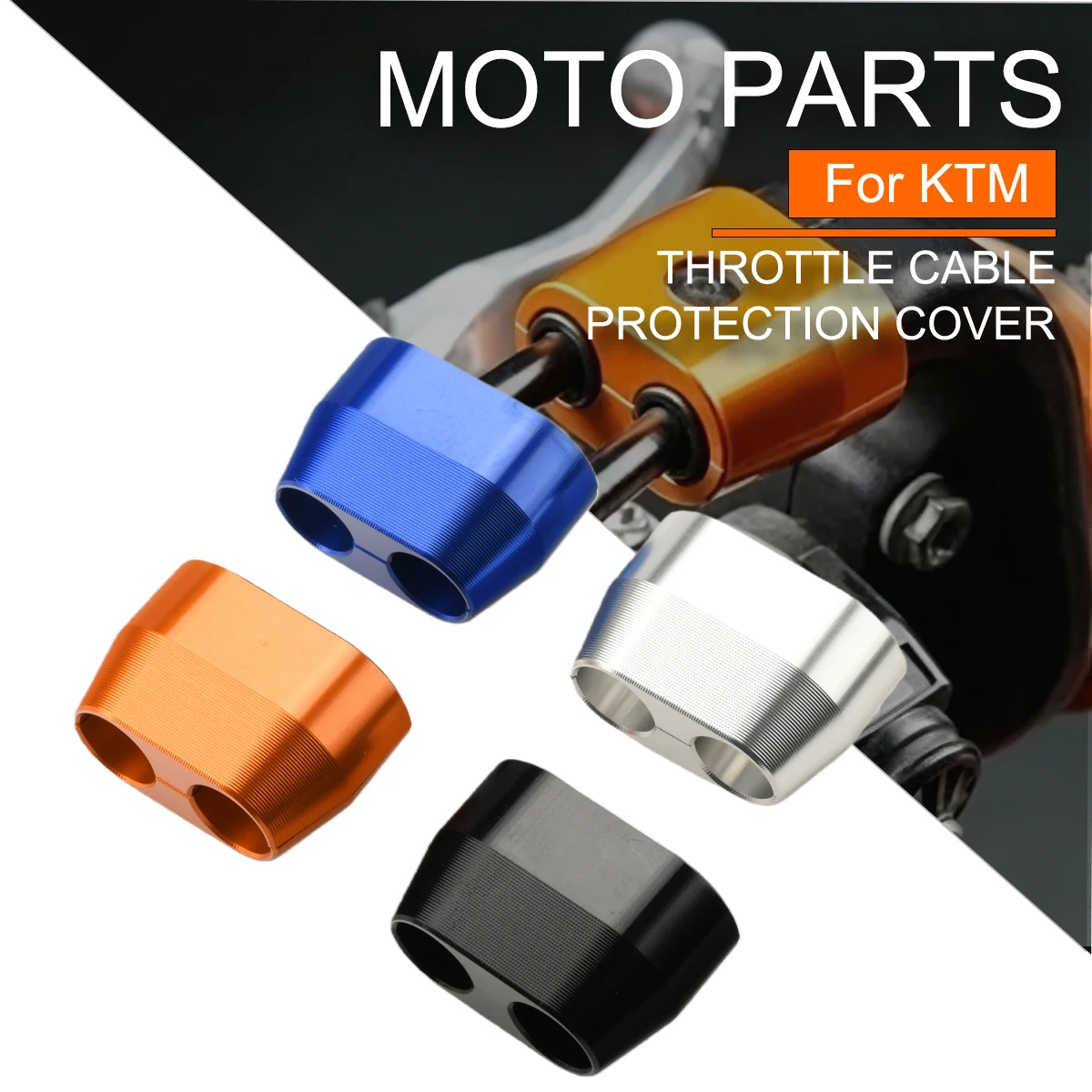Motorcycle CNC Dual Line Throttle Cable Protection Clip For KTM EXC EXC-F XC XCF SX SXF 250-625 For Husqvarna FE FC TE TC TXC
Motorcycle CNC Dual Line Throttle Cable Protection Clip For KTM EXC EXC-F XC XCF SX SXF 250-625 For Husqvarna FE FC TE TC TXC