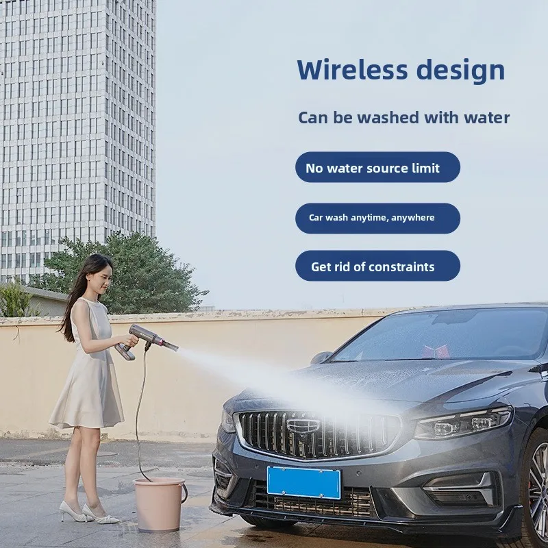 Беспроводная автомойка 4 л/мин, водяной пистолет высокого давления, автомойка, многофункциональный очиститель для полива цветов
Беспроводная автомойка 4 л/мин, водяной пистолет высокого давления, автомойка, многофункциональный очиститель для полива цветов