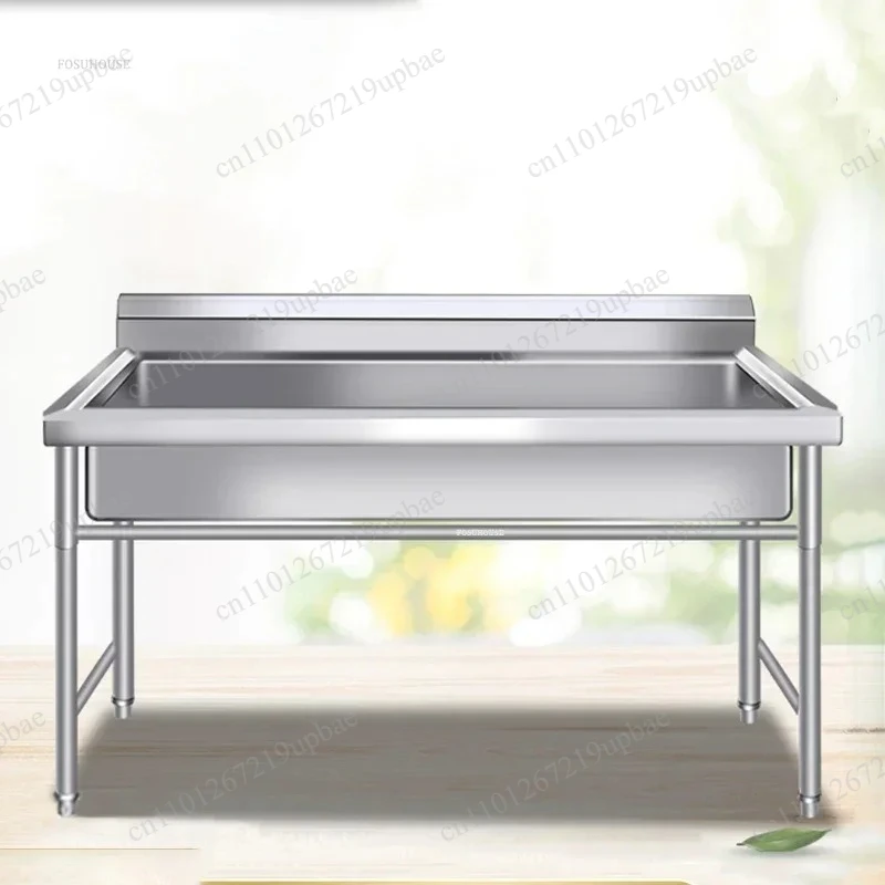 Stainless Steel Floor Standing Kitchen Sink Commercial Single Tank Washing Sink for Canteen School Outdoor Use
Stainless Steel Floor Standing Kitchen Sink Commercial Single Tank Washing Sink for Canteen School Outdoor Use