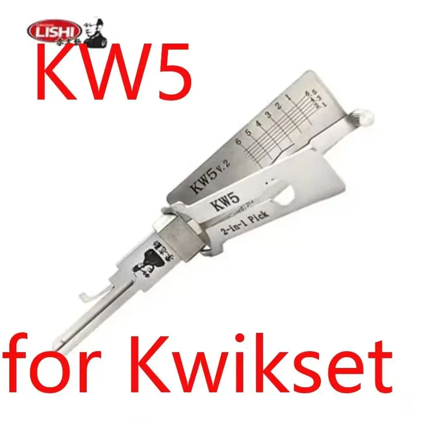 2026 NEW Lishi 2-in-1 Pick/Decoder for Kwikset KW5/KW10 (6-Pin) LOCKSMITH TOOL
2026 NEW Lishi 2-in-1 Pick/Decoder for Kwikset KW5/KW10 (6-Pin) LOCKSMITH TOOL
