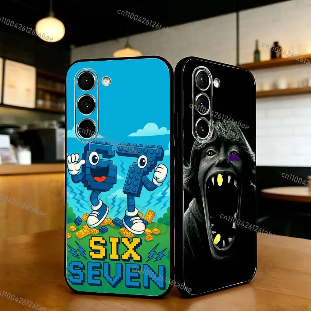 INS Cool Luxury Six Seven 67 Phone Case For Samsung S20,21,22,23,24,25,26 Ultra,Plus,Lite,FE,Black Soft Case
INS Cool Luxury Six Seven 67 Phone Case For Samsung S20,21,22,23,24,25,26 Ultra,Plus,Lite,FE,Black Soft Case