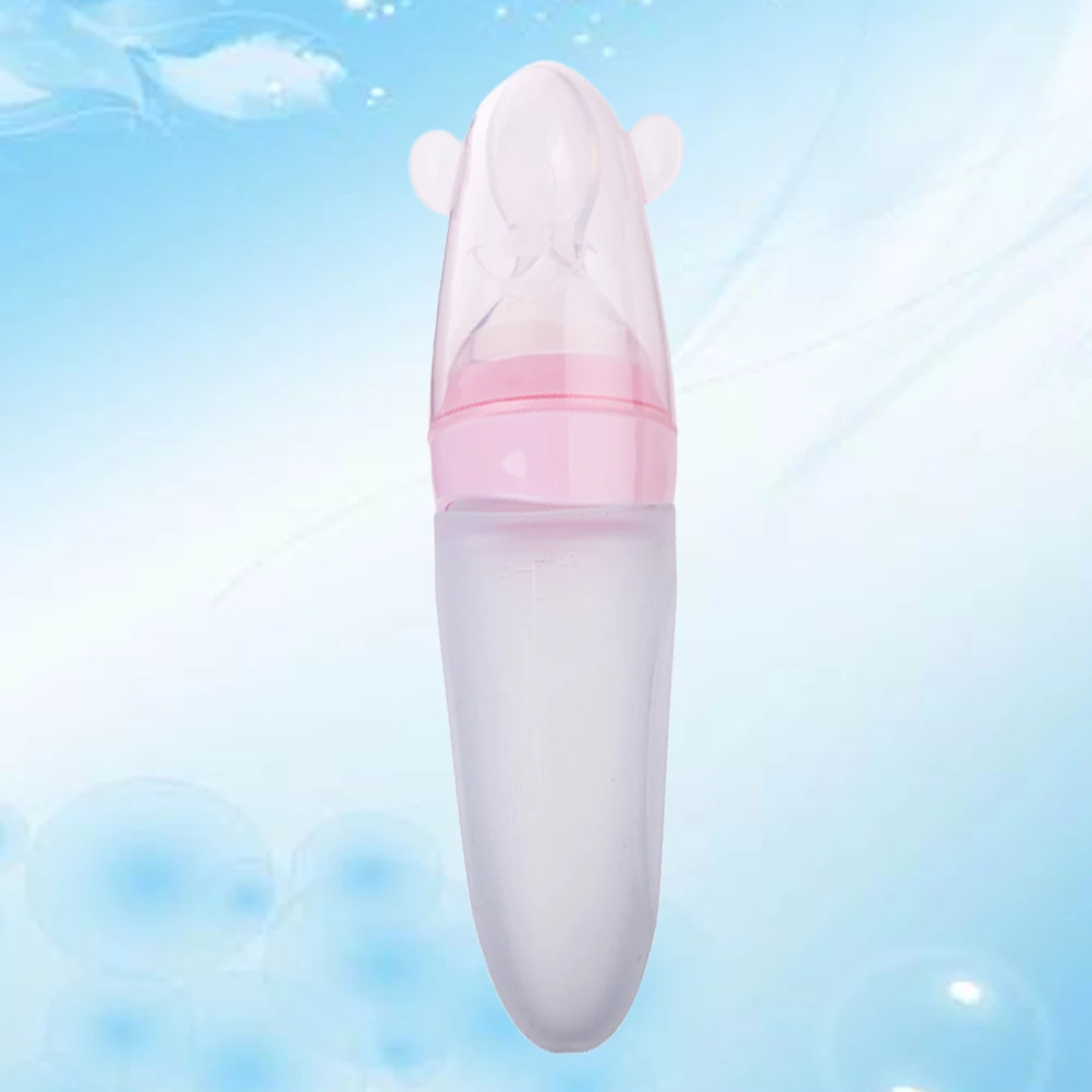 Feeding Bottles Feeder Rice Paste Bottles Silicone Feeder Food Supplement Feeder Squeezing Bottle
Feeding Bottles Feeder Rice Paste Bottles Silicone Feeder Food Supplement Feeder Squeezing Bottle
