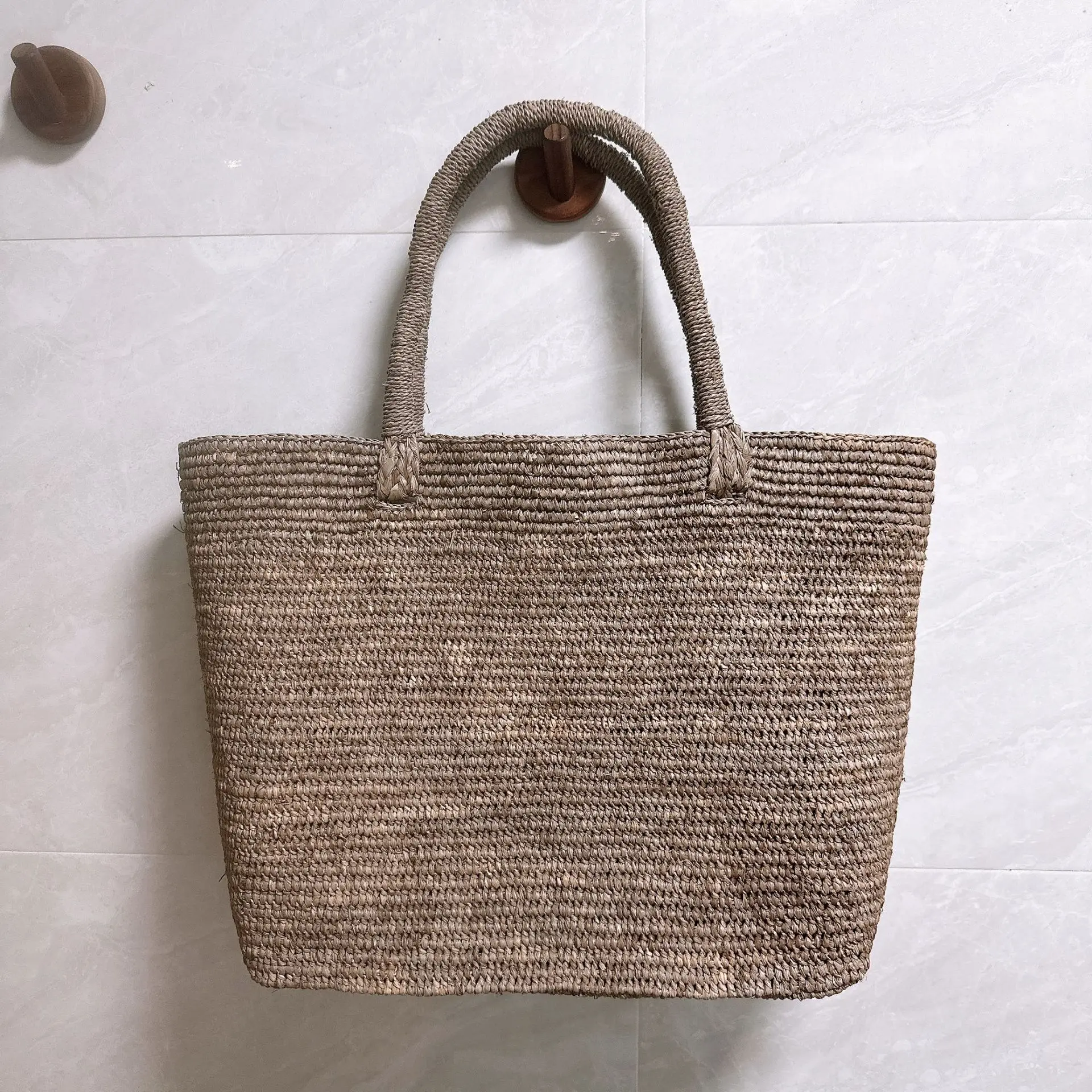 Handmade Knitting Straw Tote Bags for Women Handbags Bohemian Raffia Beach Bag Travel Woven Shoulder Bags NEW Shopper Purses
Handmade Knitting Straw Tote Bags for Women Handbags Bohemian Raffia Beach Bag Travel Woven Shoulder Bags NEW Shopper Purses