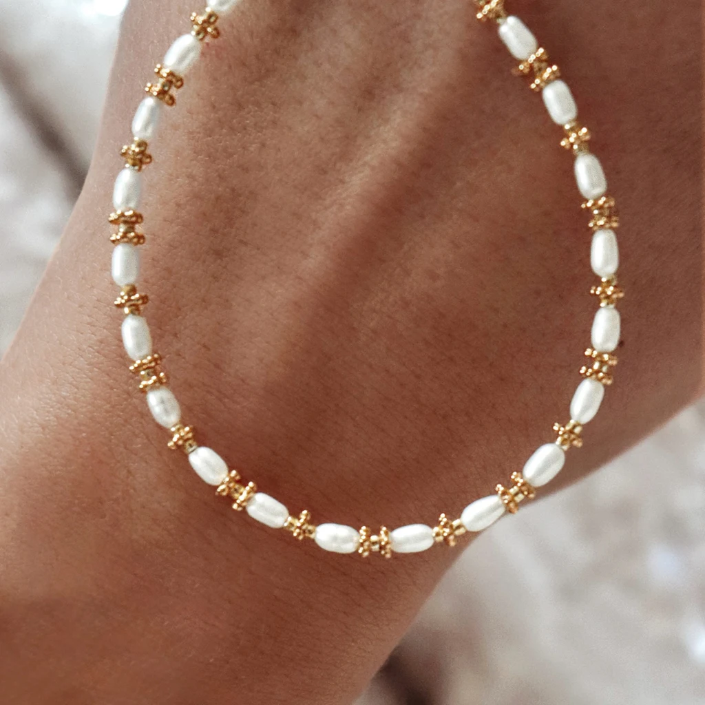 1PCS Bohemian Style Imitation Pearl Snowflake Bracelet Unisex Jewelry Accessory
1PCS Bohemian Style Imitation Pearl Snowflake Bracelet Unisex Jewelry Accessory