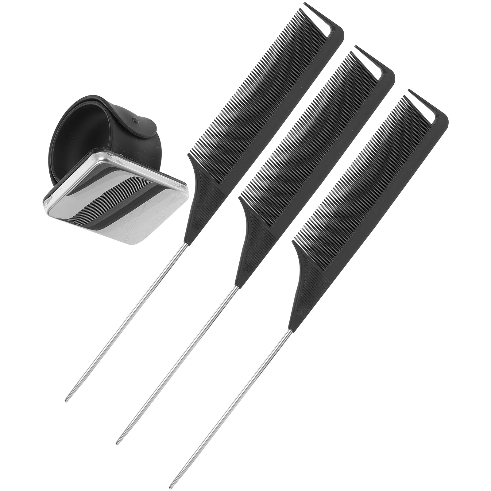 Hair Barrettes Styling Comb Pin Cushion Magnetic Bracelet Needle Pad Black Wristband
Hair Barrettes Styling Comb Pin Cushion Magnetic Bracelet Needle Pad Black Wristband