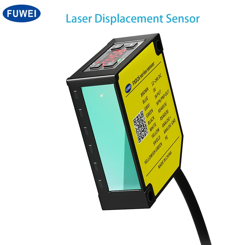 FUWEI FSD26 Series 2μm High Accuracy Laser Displacement Sensor RS485 ModBus Analogue Distance Thickness Height 3kHz Square
FUWEI FSD26 Series 2μm High Accuracy Laser Displacement Sensor RS485 ModBus Analogue Distance Thickness Height 3kHz Square