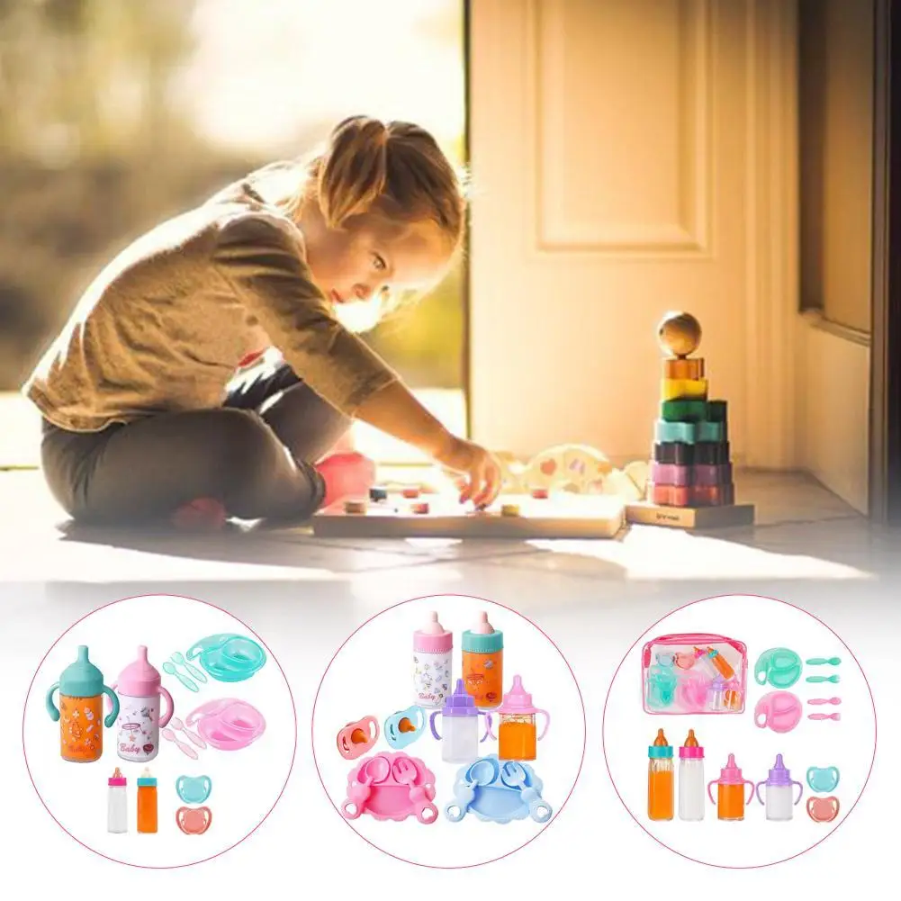 12/13PCS Magic Baby Doll Feeding Set for Reborn Dolls Accessories with Milk Juice Bottles Toy Pacifier Birthday Gifts for Kids
12/13PCS Magic Baby Doll Feeding Set for Reborn Dolls Accessories with Milk Juice Bottles Toy Pacifier Birthday Gifts for Kids