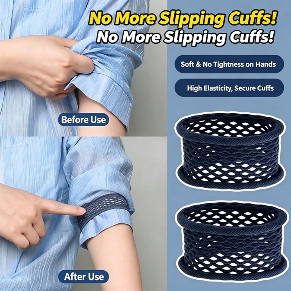 5Pcs Multi-Use Headband Shirt Sleeve Holder For Daily Use Elastic Mesh Sleeve Fixer Bands Anti-slip Clip Arm Cuffs Strap
5Pcs Multi-Use Headband Shirt Sleeve Holder For Daily Use Elastic Mesh Sleeve Fixer Bands Anti-slip Clip Arm Cuffs Strap