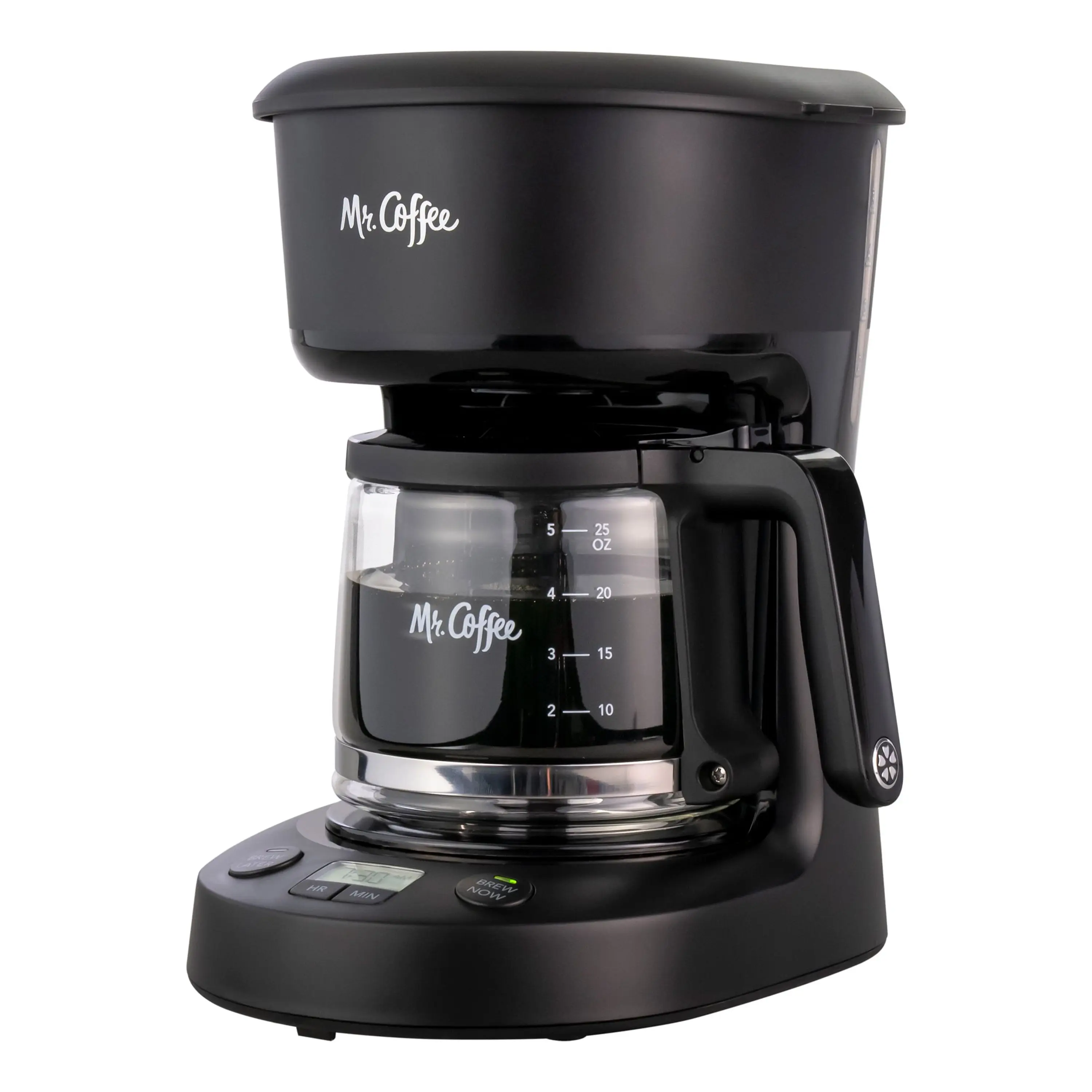 5 dollar cup programmable coffee maker with auto shut off and 24 hour timer
5 dollar cup programmable coffee maker with auto shut off and 24 hour timer