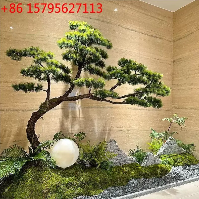 Customized pine welcome pine indoor window staircase green plant landscaping black pine Luo Hansong landscape fake tree high
Customized pine welcome pine indoor window staircase green plant landscaping black pine Luo Hansong landscape fake tree high