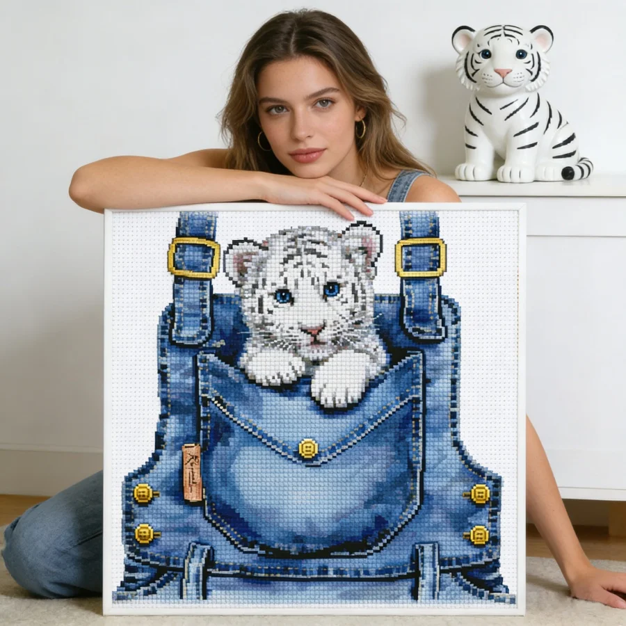 2026 New style Tiger Animals Patterns Counted Cross Stitch Set DMC Cross-stitch Kit Embroidery Needlework Home Decor
2026 New style Tiger Animals Patterns Counted Cross Stitch Set DMC Cross-stitch Kit Embroidery Needlework Home Decor