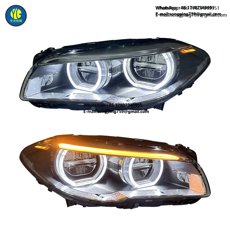 YU GUANG High Quality Headlight for BMW 5 Series F10 Headlamp 2010-2017 F10 Upgrade New Styles M5 Led Head Light Cars Head Light
YU GUANG High Quality Headlight for BMW 5 Series F10 Headlamp 2010-2017 F10 Upgrade New Styles M5 Led Head Light Cars Head Light
